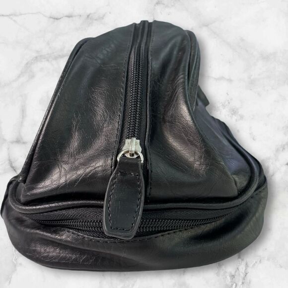 NWT Perry Ellis Men’s Faux Leather Travel Bag - Picture 4 of 8